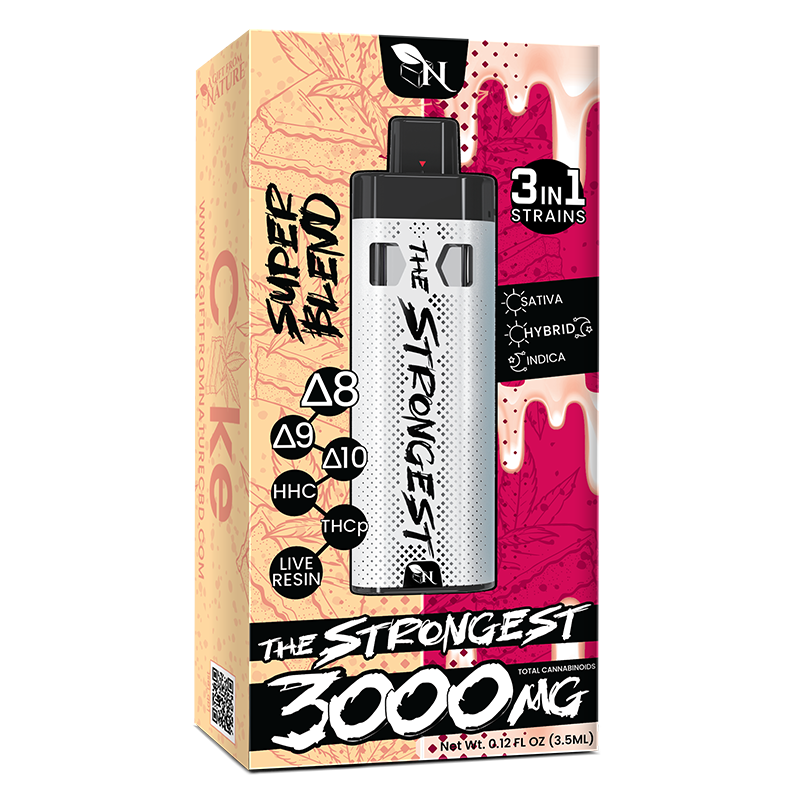 AGFN The Strongest Blend Disposables | 3000MG - Image 8