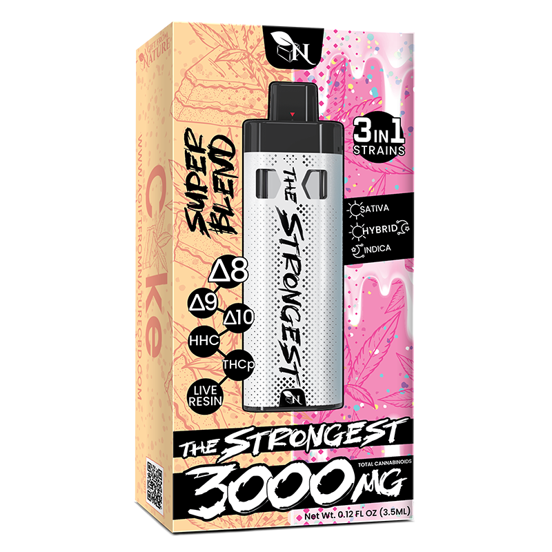 AGFN The Strongest Blend Disposables | 3000MG
