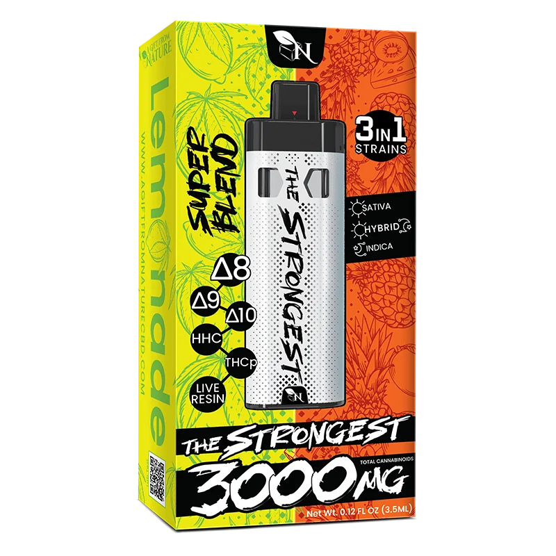 AGFN The Strongest Blend Disposables | 3000MG - Image 4