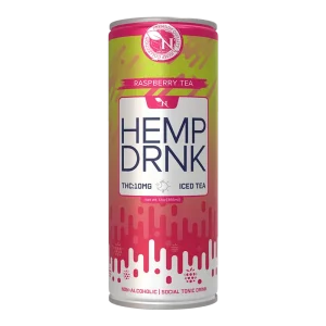HEMP DRNK Iced Tea Social Tonic Drink | 355ML.