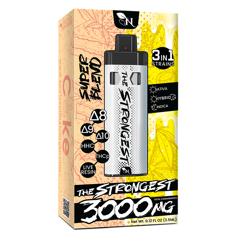 AGFN The Strongest Blend Disposables | 3000MG - Image 9