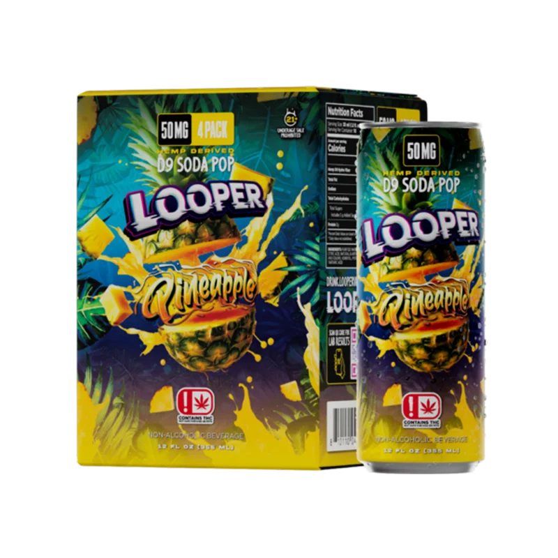 Looper D9 Soda Pop THC Drinks | 355ML. - Image 5