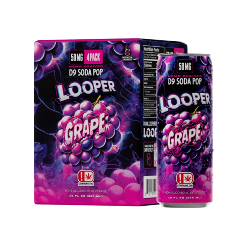Looper D9 Soda Pop THC Drinks | 355ML. - Image 7