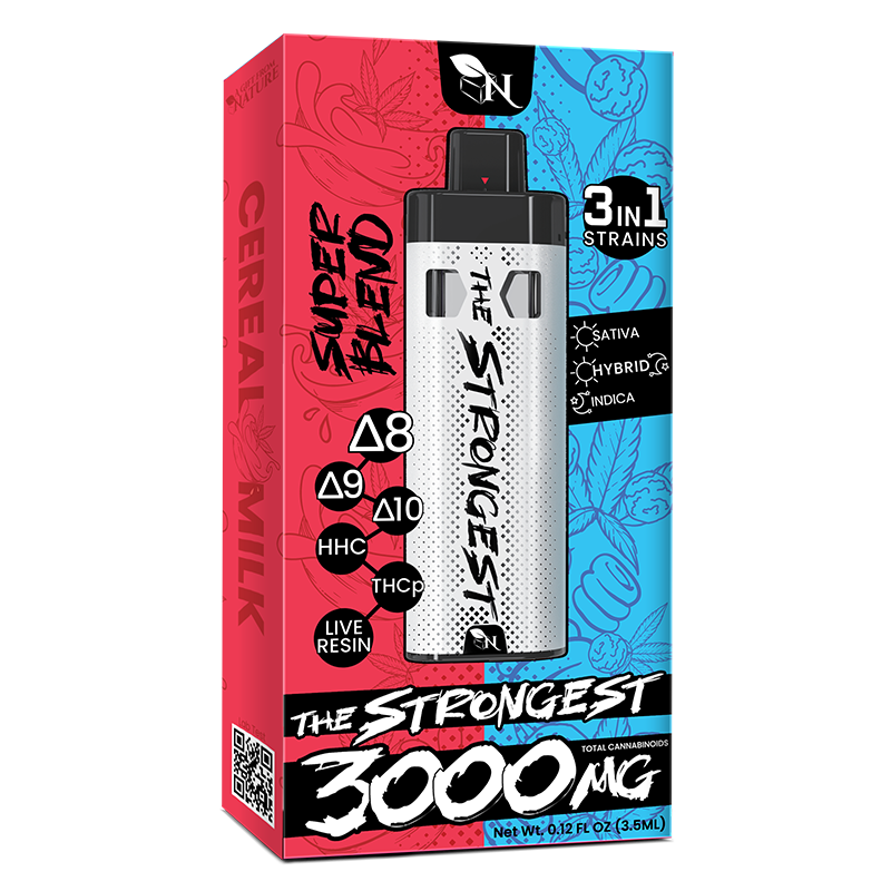 AGFN The Strongest Blend Disposables | 3000MG - Image 5