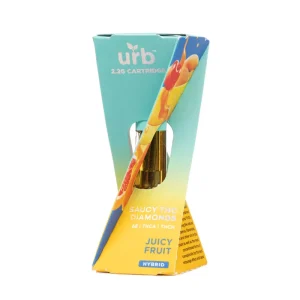 Urb Saucy THC Diamonds Cartridge | 2.2G