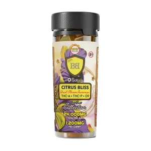 Budbuddy Flower East Coast Dual Flavor Gummies (24.000MG)