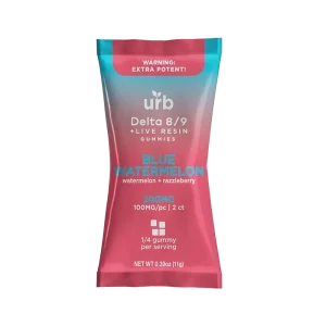 URB Delta-8 & Delta-9 Live Resin Gummies