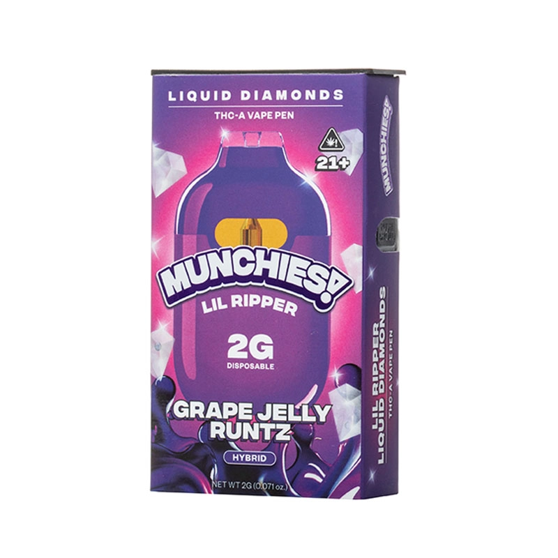 Delta Munchies Lil Ripper Liquid Diamonds THCA Disposables | 2G - Image 2