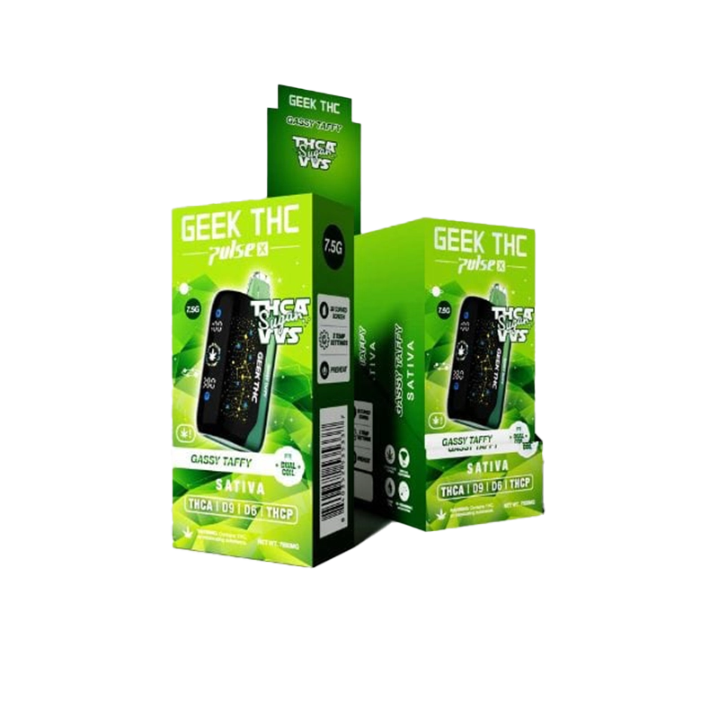 Geek THC Pulse CB9A Sugar VVS Disposables | 7.5G - Image 4