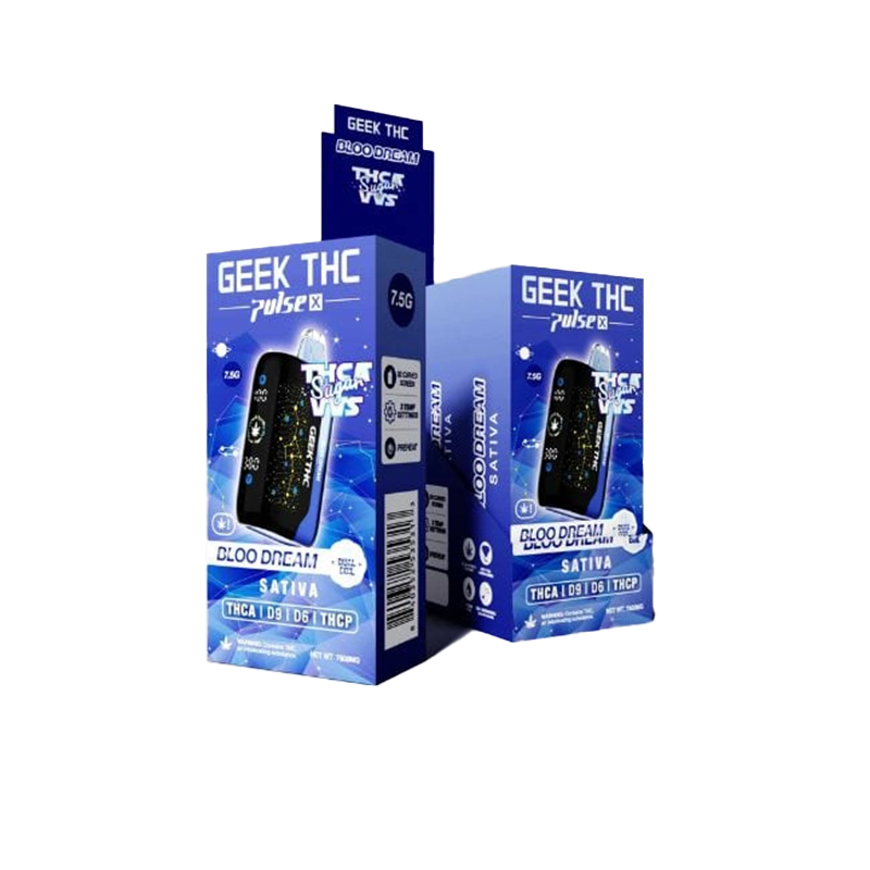 Geek THC Pulse CB9A Sugar VVS Disposables | 7.5G