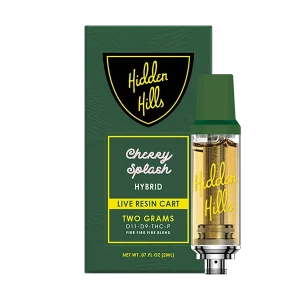Hidden Hills Fire Blend Live Resin 2G Cartridges