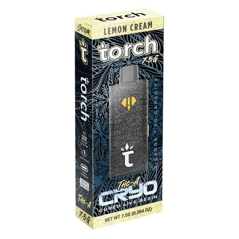 Torch THCa Cryo Cured Live Resin Disposable | 7.5G - Image 9