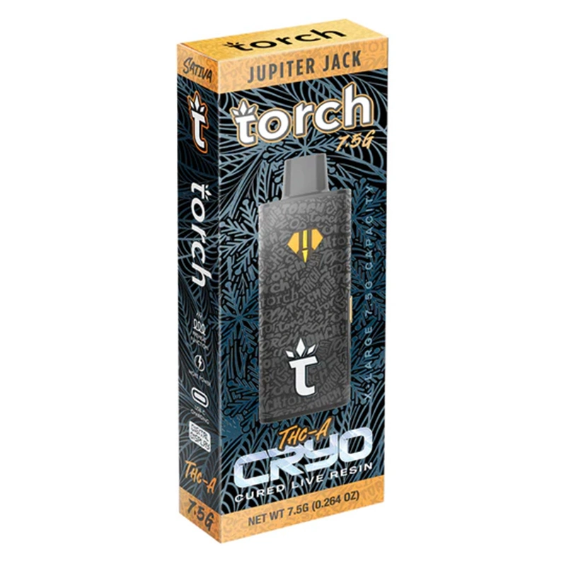 Torch THCa Cryo Cured Live Resin Disposable | 7.5G - Image 8