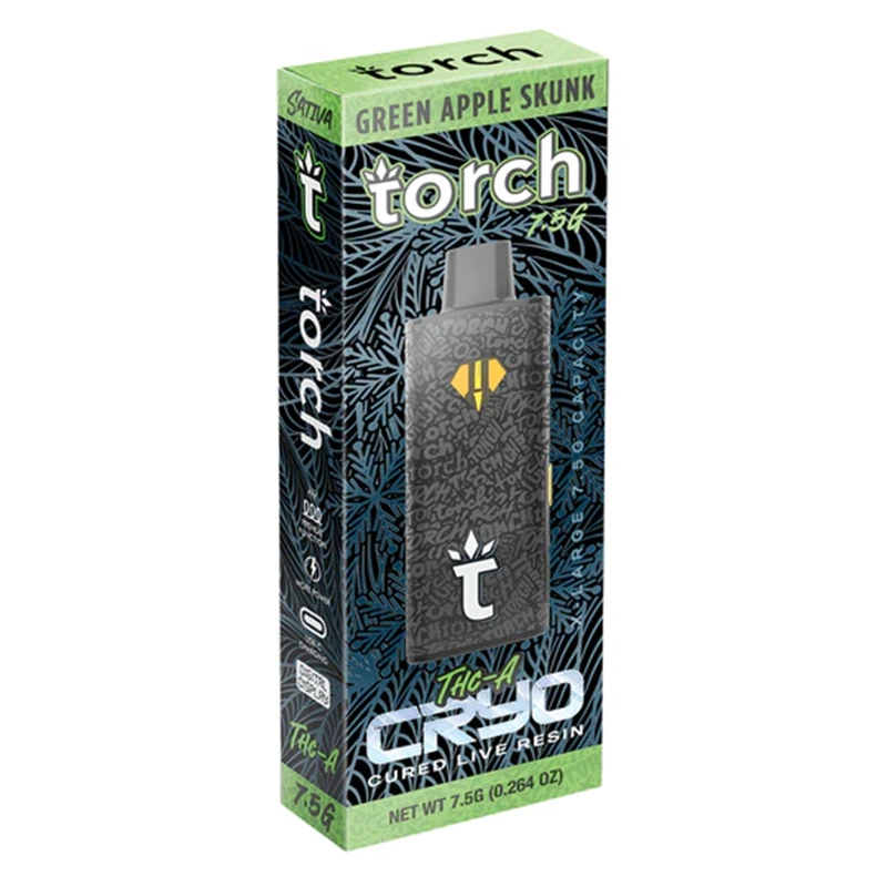 Torch THCa Cryo Cured Live Resin Disposable | 7.5G - Image 6
