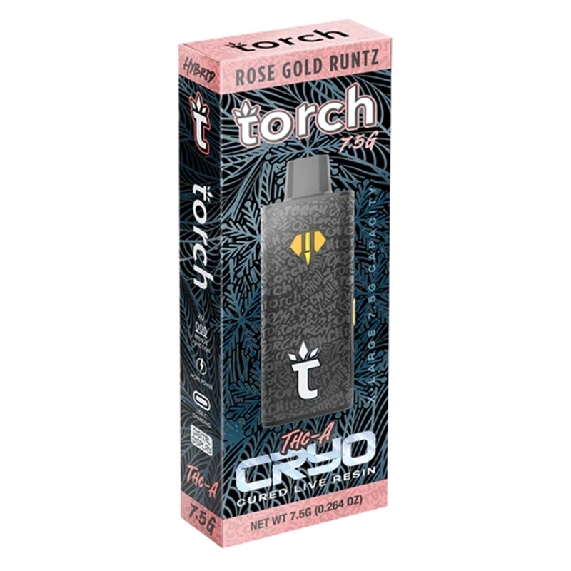 Torch THCa Cryo Cured Live Resin Disposable | 7.5G - Image 4