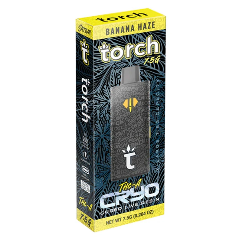 Torch THCa Cryo Cured Live Resin Disposable | 7.5G - Image 3