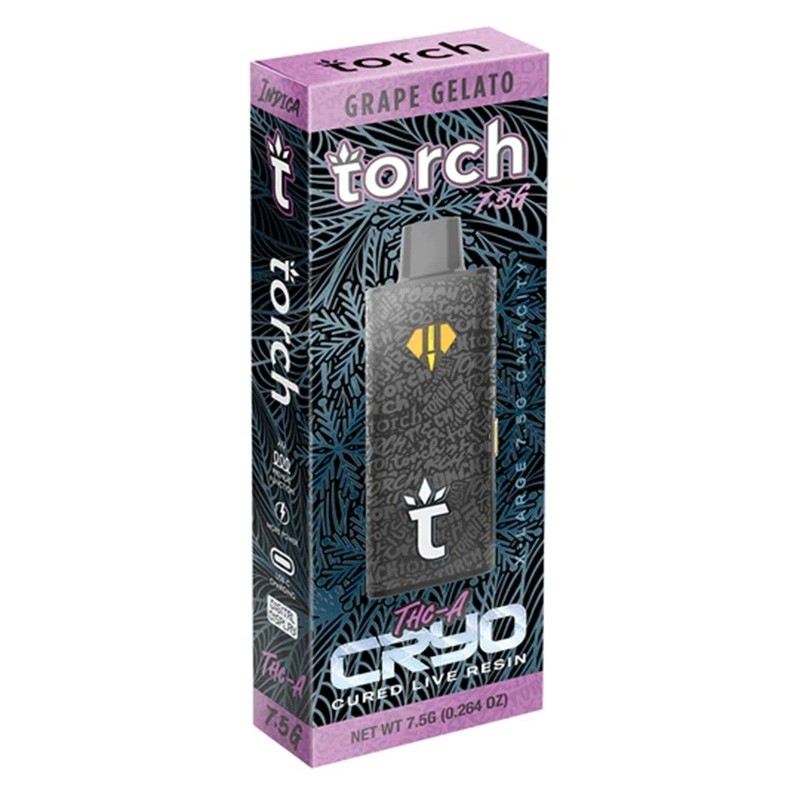 Torch THCa Cryo Cured Live Resin Disposable | 7.5G