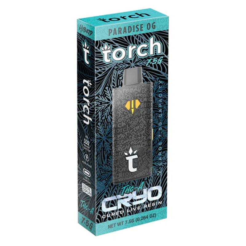 Torch THCa Cryo Cured Live Resin Disposable | 7.5G - Image 2
