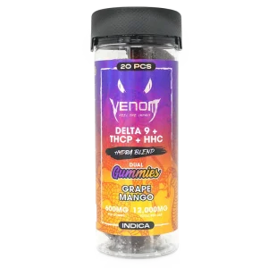 Venom D9 THC-P Gummies | 12000MG