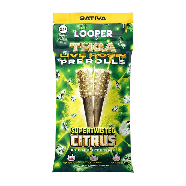 Looper Live Rosin Pre-Rolls (1000MG) - Image 3