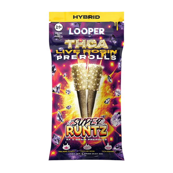 Looper Live Rosin Pre-Rolls (1000MG) - Image 2