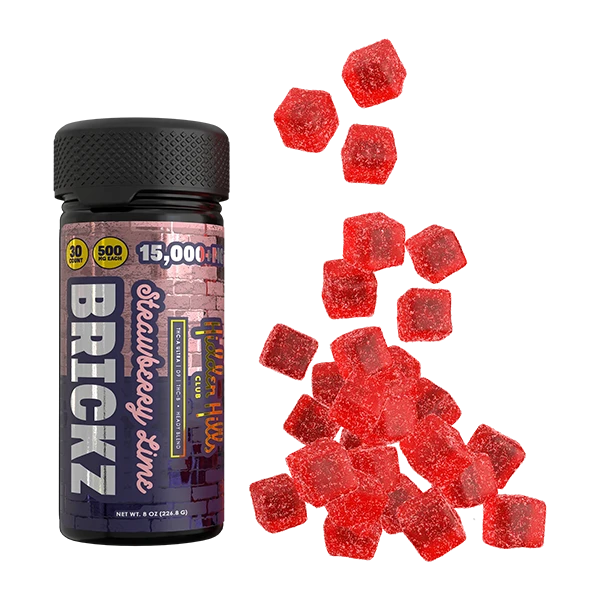 Hidden Hills Brickz Heady Blend 15000MG Edibles