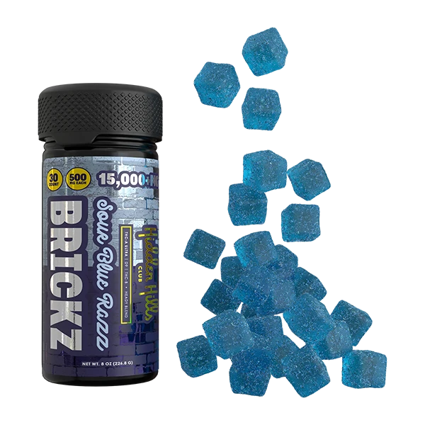 Hidden Hills Brickz Heady Blend 15000MG Edibles - Image 4