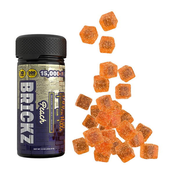 Hidden Hills Brickz Heady Blend 15000MG Edibles - Image 2