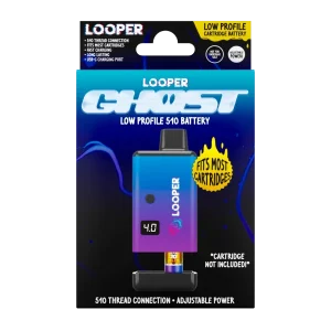 Looper Ghost: Low Profile 510 Battery