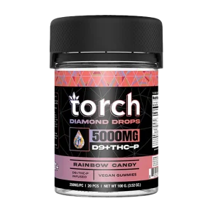 Torch Diamond Drops D9 THC-A 5000MG Edibles